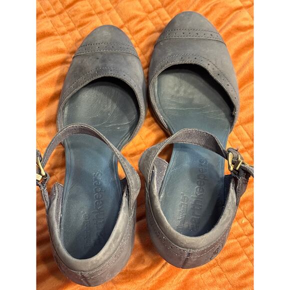 Timberland Earthkeepers Navy Pumps Size 10 Leather Uppers - Picture 1 of 5